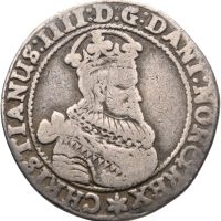 1628 1/4 speciedaler Christian IV, 1
