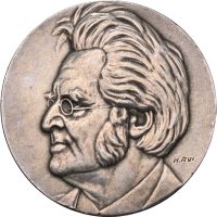 1932 Bjørnstjerne Bjørnson 100-års fødselsdag, Rui, sølv, 40 mm, 0/01