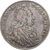1728 Sverige riksdaler Frederik I, 1