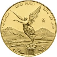 2004 Mexico 1/4 onza Libertad, 1/4 oz gull, proof