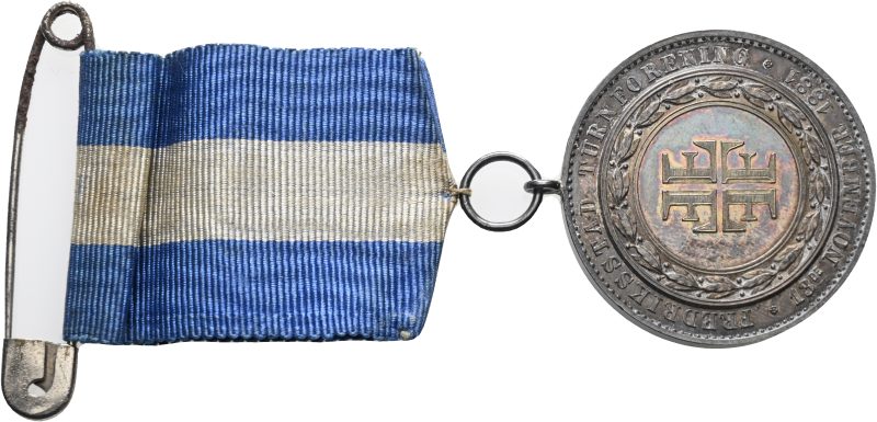 Fredrikstad turnforening, Throndsen, sølv, 31 mm, 01