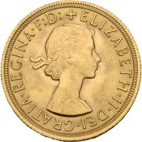 1963 England sovereign Elizabeth II (1952-2022), 0/01