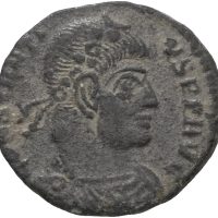 347–348 e.Kr. Æ nummus  Constantius II, 1+