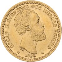 1890 Sverige 20 kronor Oskar II (1872-1907), 01