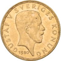 1920 Sverige 5 kronor Gustav V (1907-1950), 01