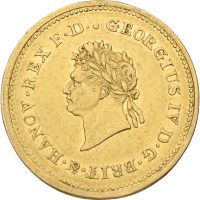 1827, 10 taler George IV, Kongeriket Hannover, 1+/01