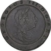 1797 England 2 penny George III (1760-1820), Cartwheel, 1+