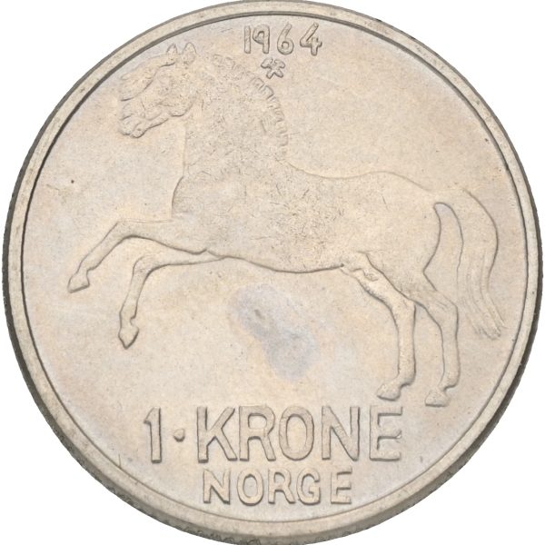 1964 krone Olav V (1957-1991), 0