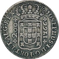 1766 Portugal 240 reis Jose I (1750-1777), 1+