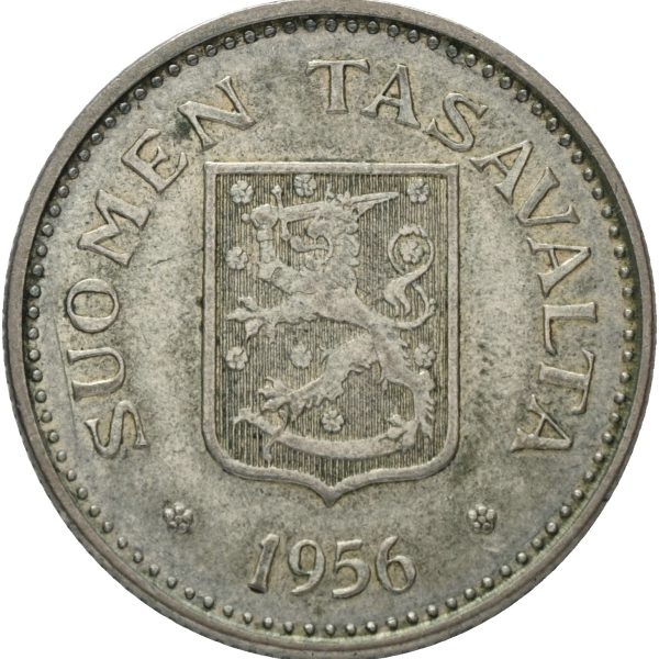 1956 Finland 200 markkaa, 1+/01