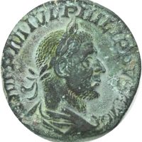 AE sestertius Philip I (244-249), Roma, 1+