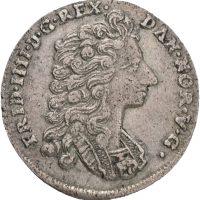 1715 1 mark/ 16 skilling Fredrik IV (1699-1730), 1+/01