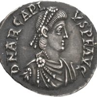 AR siliqua Arcadius (383-408 e. Kr.), Treveri, 01