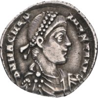 AR siliqua Magnus Maximus (383-388 e. Kr.), 1,99 g, Treveri, 1+