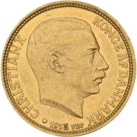 1913 Danmark 10 kroner Christian X (1912-1947), 01