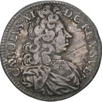 1692 Sverige mark Karl XI (1660-97), ripe, 1+