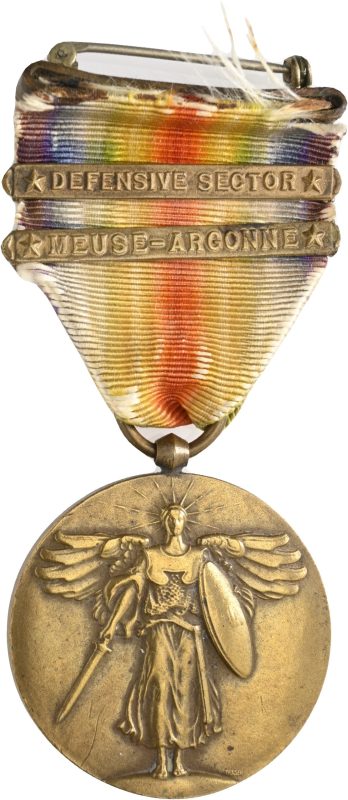USA WWI Victory Medal Instituted 12.12.1917, bronse, 36 mm, 01