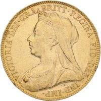 1900 England sovereign Victoria (1837-1901), 1+