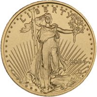 2024 USA 5 dollar, 1/10 oz gull, BU