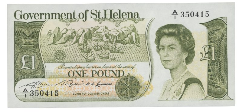 1981 Saint Helena 1 pound, 0
