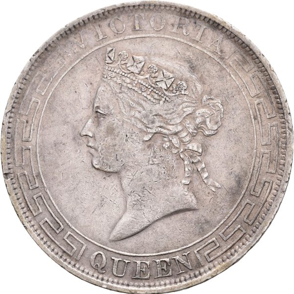 1866  Hong Kong dollar Victoria, 1+