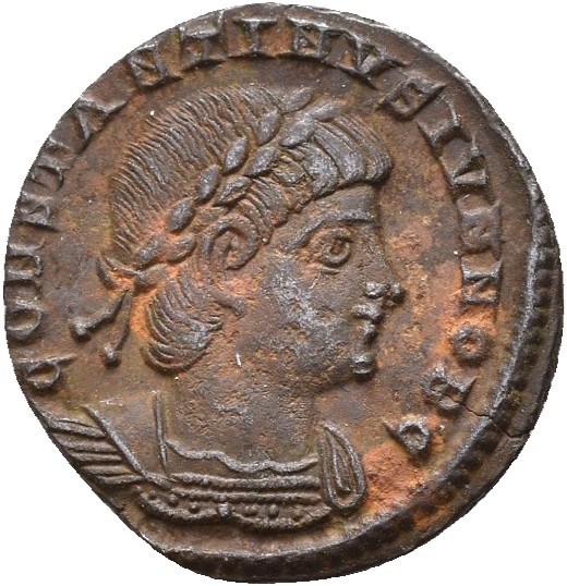316-337 Constantin II. Æ follis, Antioch, 1+/01