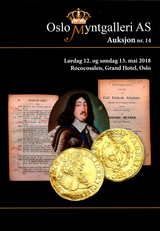 Oslo Myntgalleri katalog auksjon nr. 14