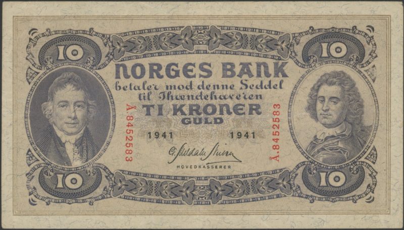 1941 100 kroner Å.8452583, 1