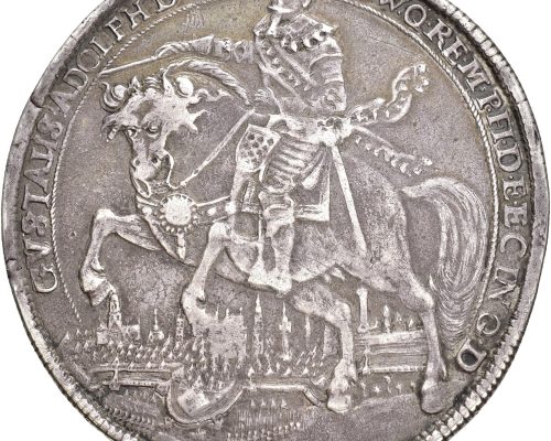 Gustav II Adolf — 2 riksdaler 1633