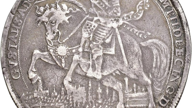 Gustav II Adolf — 2 riksdaler 1633