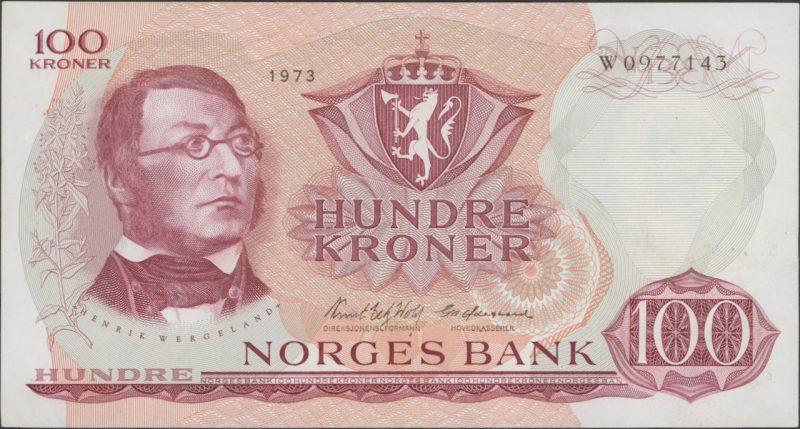 1973 100 kroner W0977143, 1