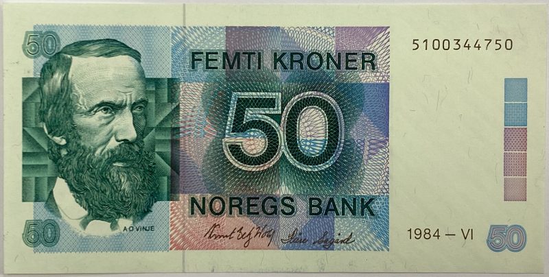 1984 50 kroner 5100344750, 0