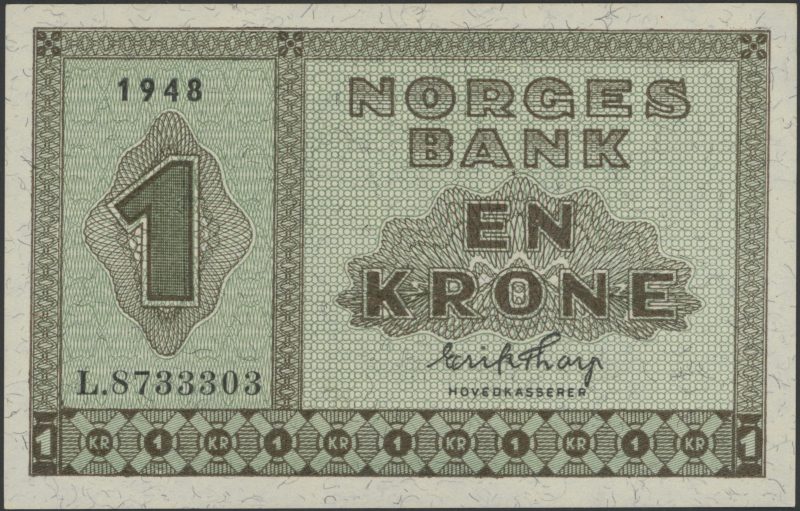 1948 1 krone L.8733303, 01