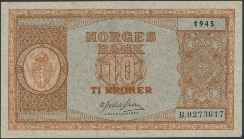 1945 10 kroner B0273617, 01