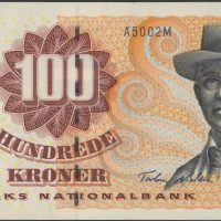 2000 Danmark 100 kroner A5002M, 574986M, 0/01