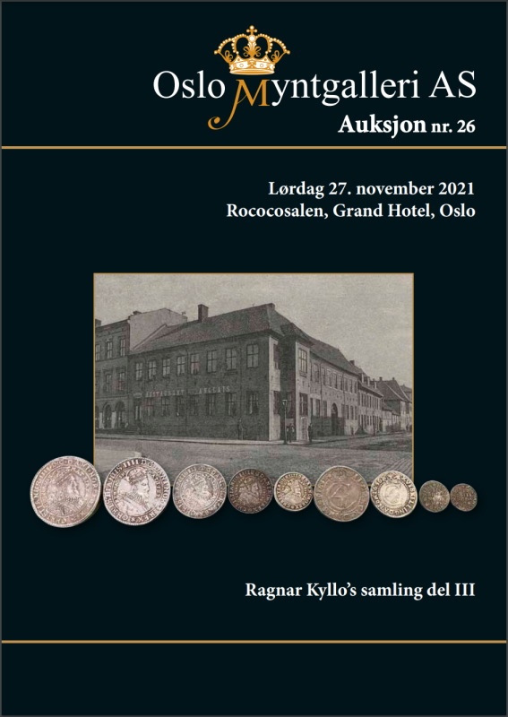Oslo Myntgalleri katalog auksjon nr.26