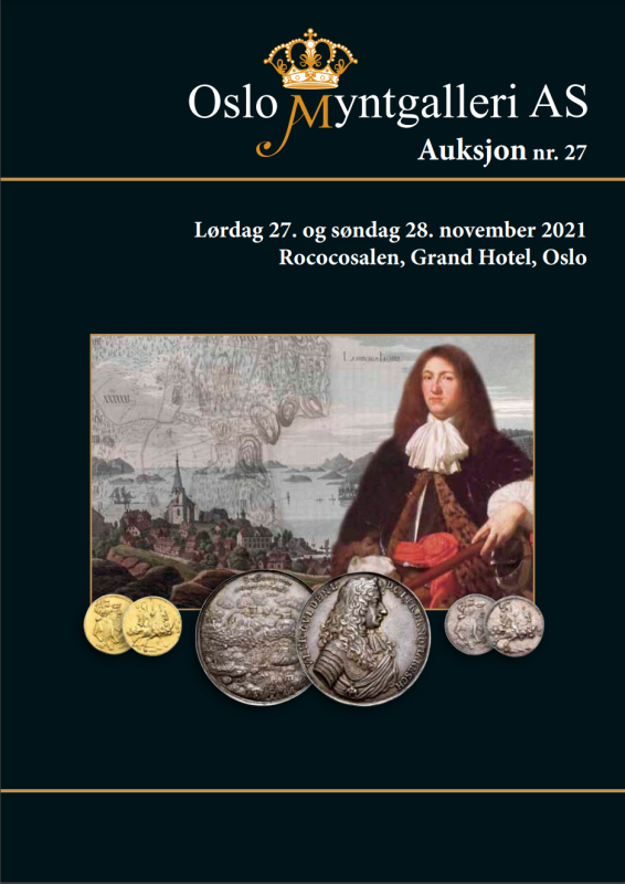 Oslo Myntgalleri katalog auksjon nr.27