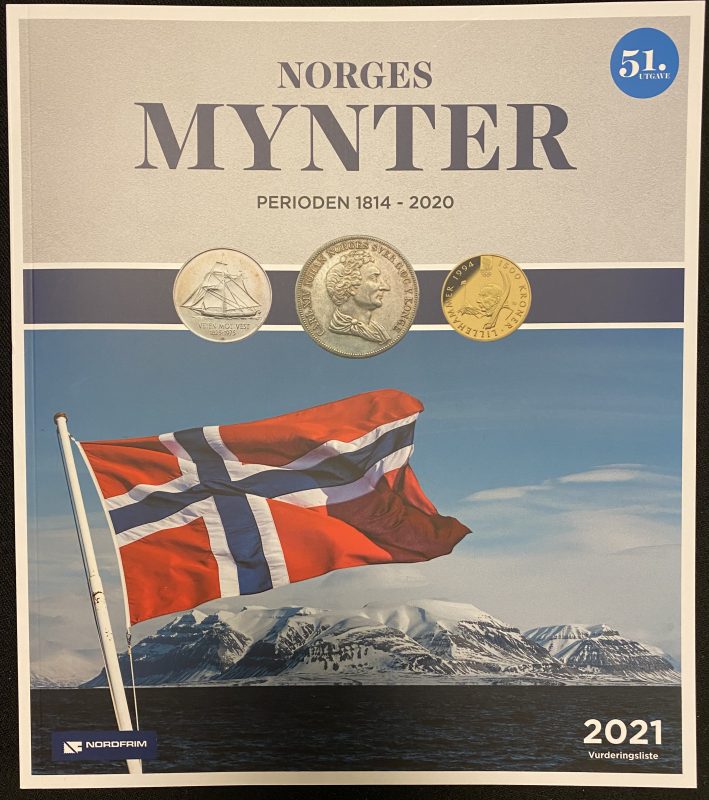 Norges Mynter 2021 med gratis frakt