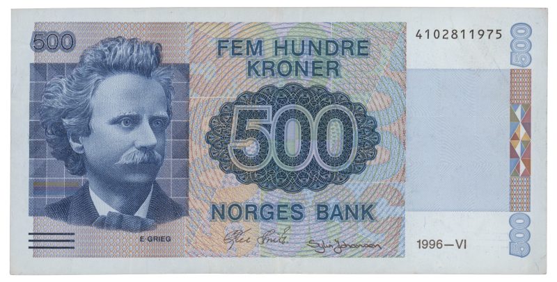 1996 500 kroner 4102811975, 1