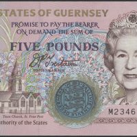 2000 Guernsey 5 pounds, 0