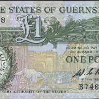 1980-89 Guernsey 1 pound, 0