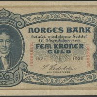 1923 5 kroner H.8856981, 1