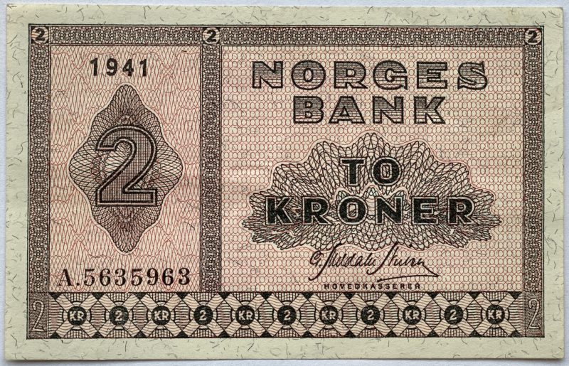 1941 2 kroner A.5635963, 1