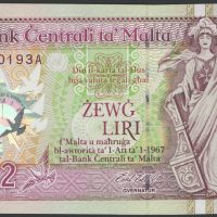 2000 Malta 2 Liri, 0