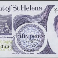 1979 St. Helena 50 pence, 0