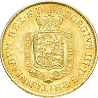 1813 Hannover 5 taler Georg III, 1+/01