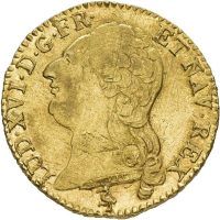 1788 A Frankrike Louis d'or Ludvik XVI (1774-1793), Paris, 1+/01