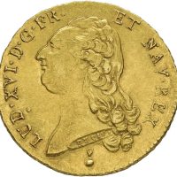 1786 AA Frankrike 2 Louis d'or Ludvik XVI (1774-1793), Metz, 1+