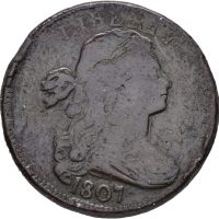 1807 USA cent, kant hakk, 1