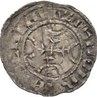 Danmark penning Hardeknud (1035-1042), 0,71 g, Hedeby, 1+